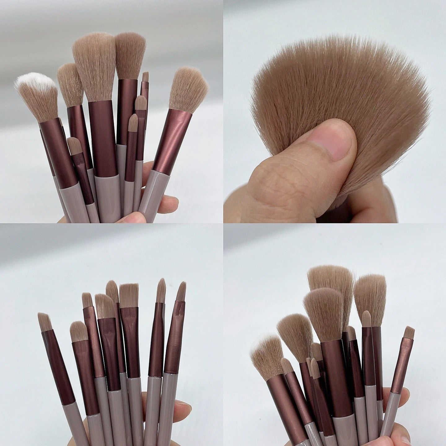 Glam Essentials: 13-Piece Makeup Brush Collection